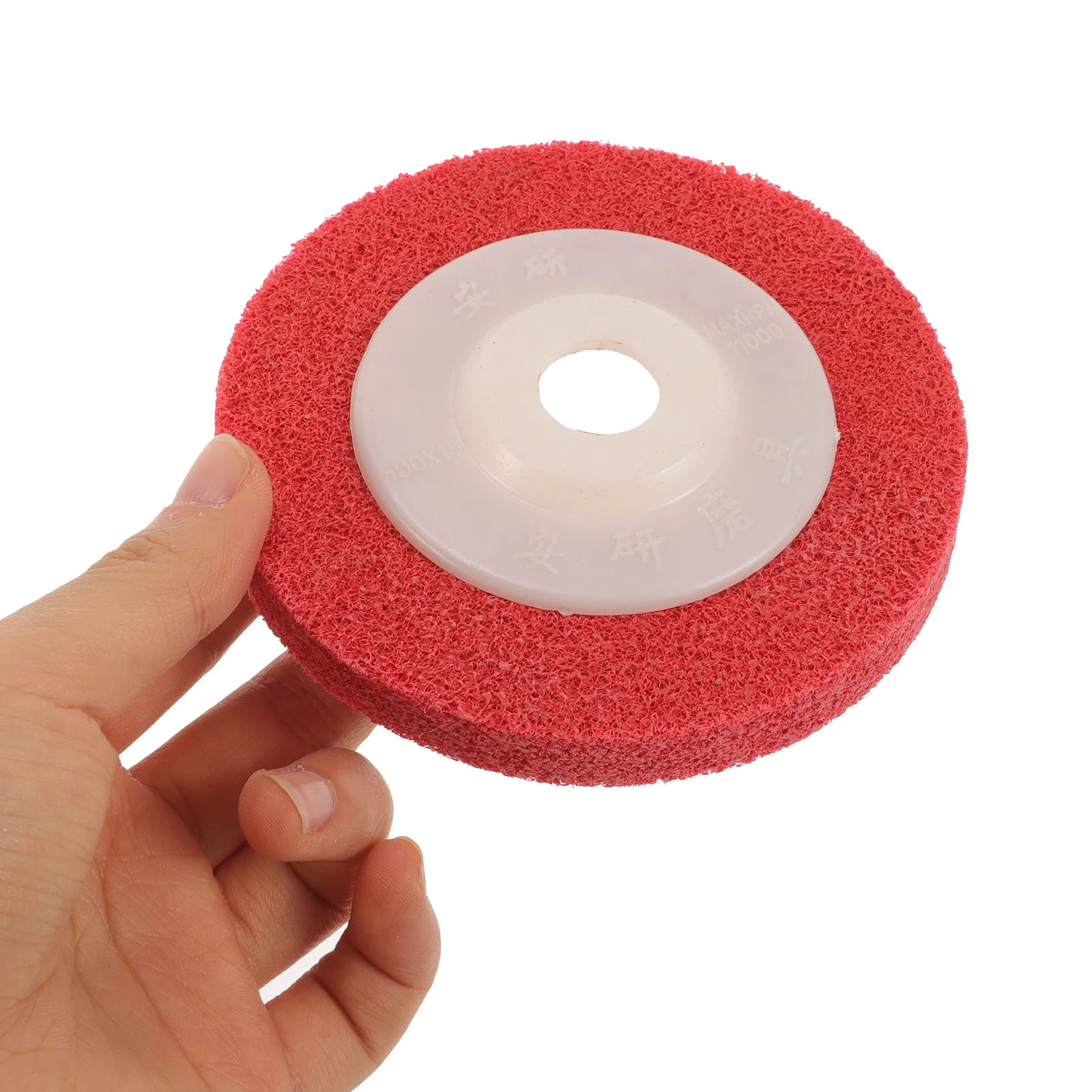 

6pcs Non-Woven Buffing Wheels Nylon Fiber Polishing Discs For Angle Grinder Surface Grinding Durable Wheel Sanding Disc Power