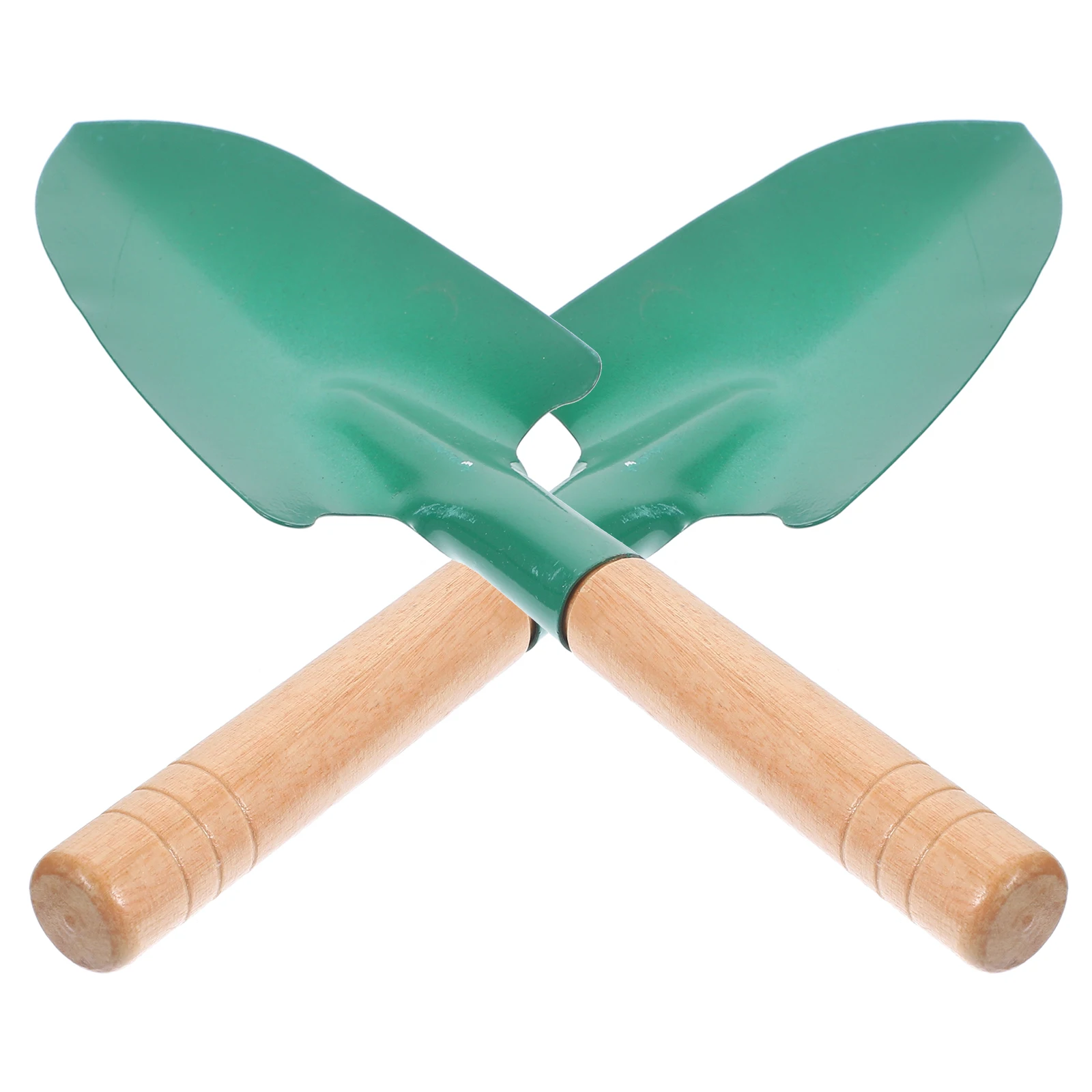 

2pcs Garden Scoop Shovel Multi Purpose Transplant Cultivation Tool Durable Soil Turning Seedling Spade For Flower