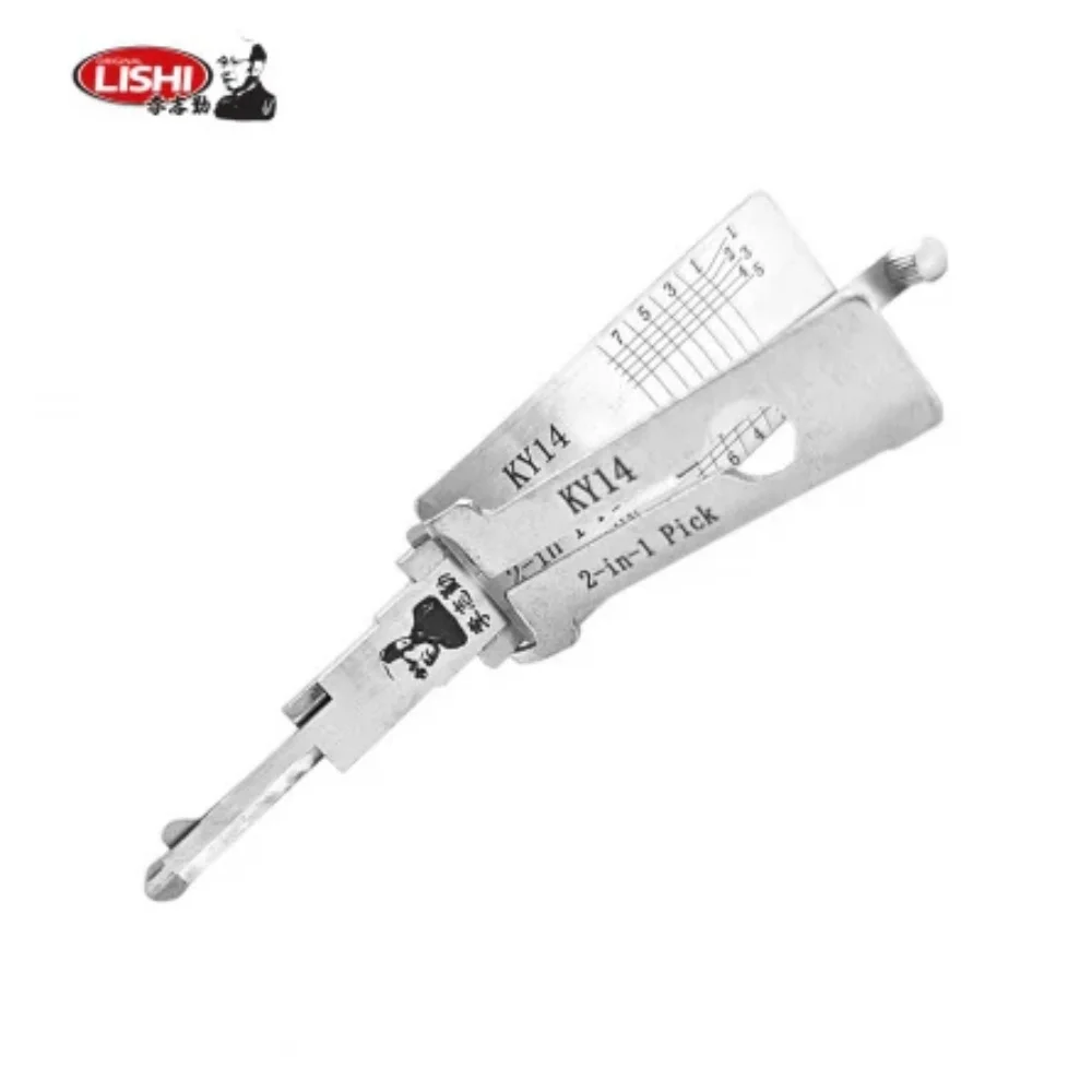 

Lishi 2-in-1 Pick/Decoder for Kia KY14—DOOR/TRUNK