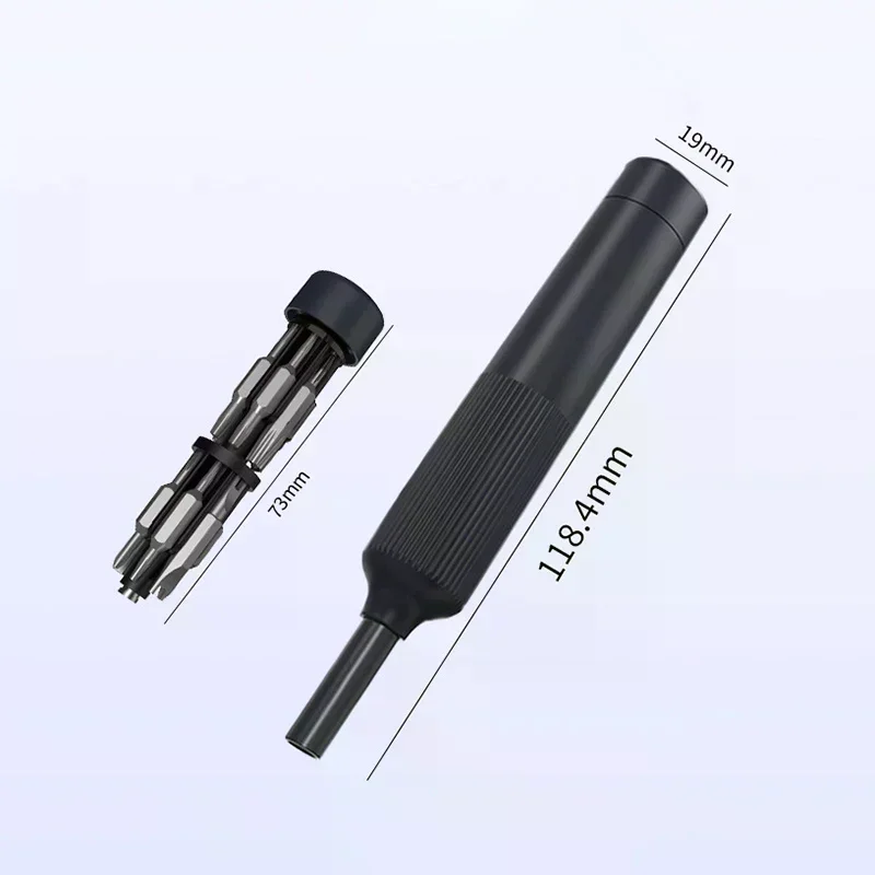 مجموعة لقم الثقب المغناطيسي المحمولة 27 في 1؛ المفكات الدقيقة الصغيرة الأساسية