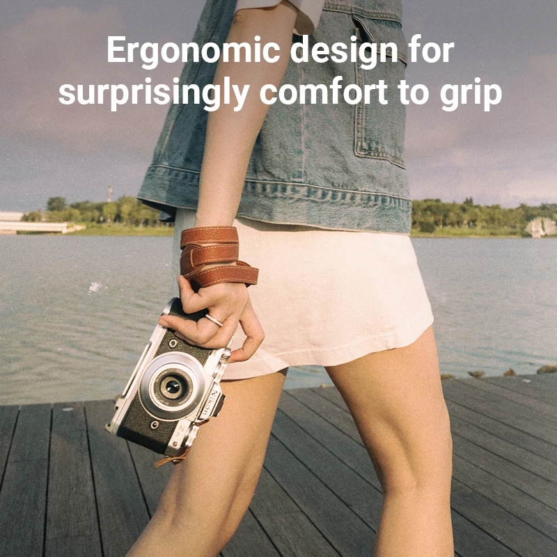 كاميرا صغيرة الحجم شكل L هيكل قفصي الشكل للكاميرا قبضة تلاعب لنيكون Z FC كاميرا 1/4 الخيوط ثقب مقبض جانبي كاميرا الكتف حزام الملحقات 3480