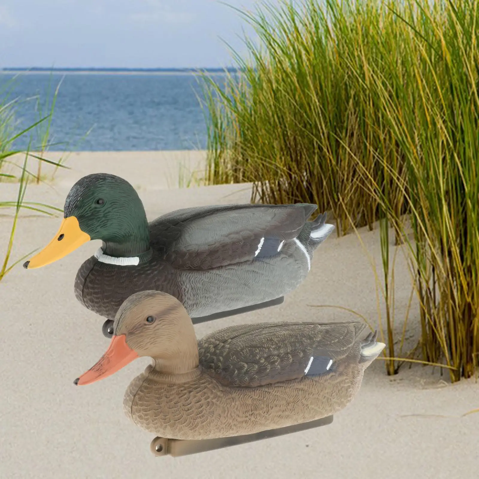 Floating Duck Decoy 3D Landscape Simulation Decoy for Garden Pool Decoration