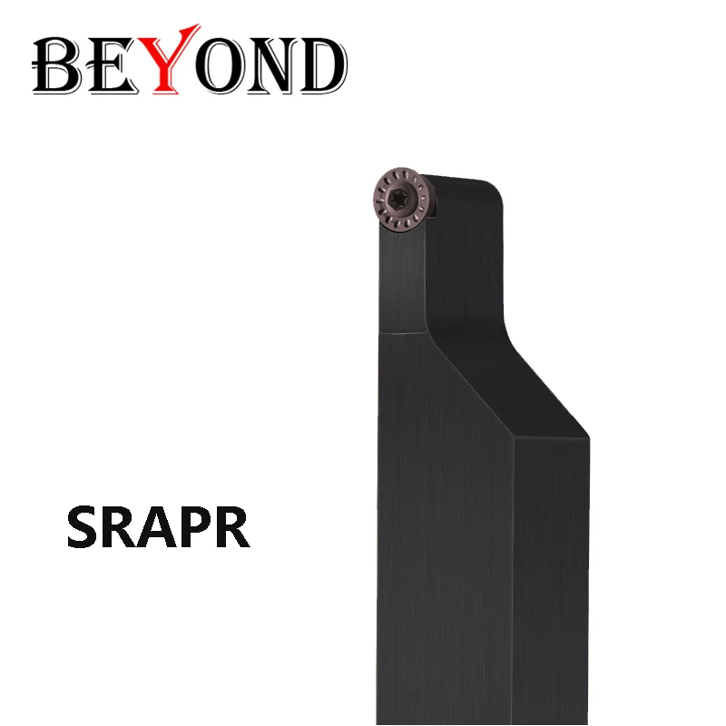 BEYOND SRAPR SRAPL SRAPR1616H12 SRAPR1616H08 SRAPR2525M12 SRAPR2020K10 External Turning Tool Holder CNC Carbide Inserts RPMT