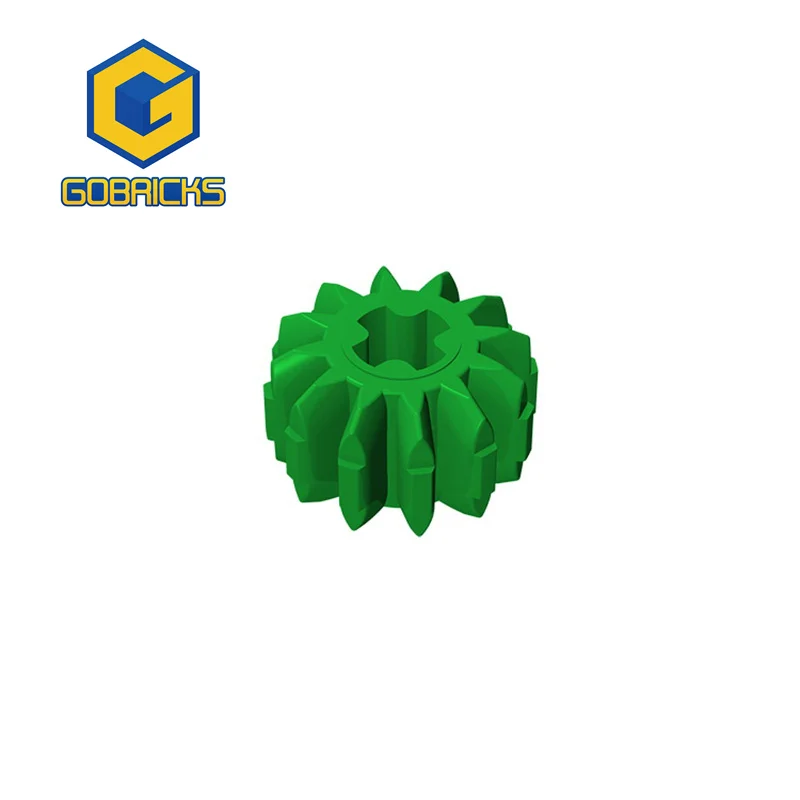 Gobricks Assembles Particles 32270 12 Gear Outer Diameter For Building Blocks Parts DIY Electric Educational Bricks Kids Toys