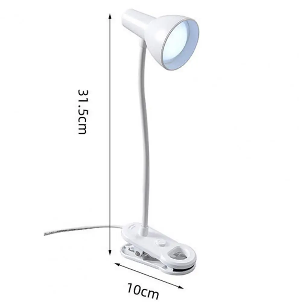 LED Desk Lamp Convenient Lightweight Clip LED Lamp Clip Type LED Desk Lamp Bedside Table Light Home Improvement