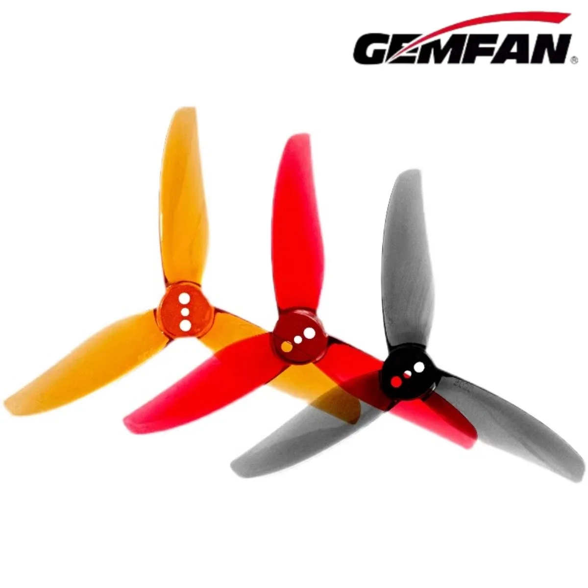 2Pairs Gemfan 3020 3-inch 3-Blade 3 Hole PC Propeller 1.5mm for RC FPV Racing Freestyle 3inch Toothpick Cinewhoop view 2