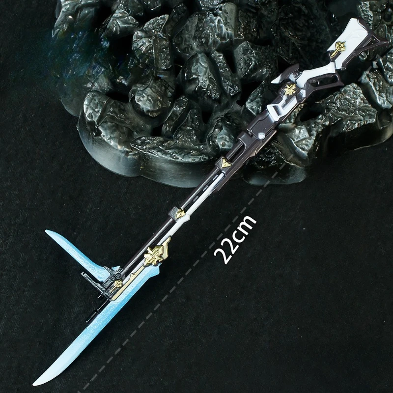 22cm Nowa Figurka z Gry Honkai Star Rail, Metalowy Model, Rękodzieło, Dekoracja na Biurko, Ozdoby, Prezent Urodzinowy, Zabawki