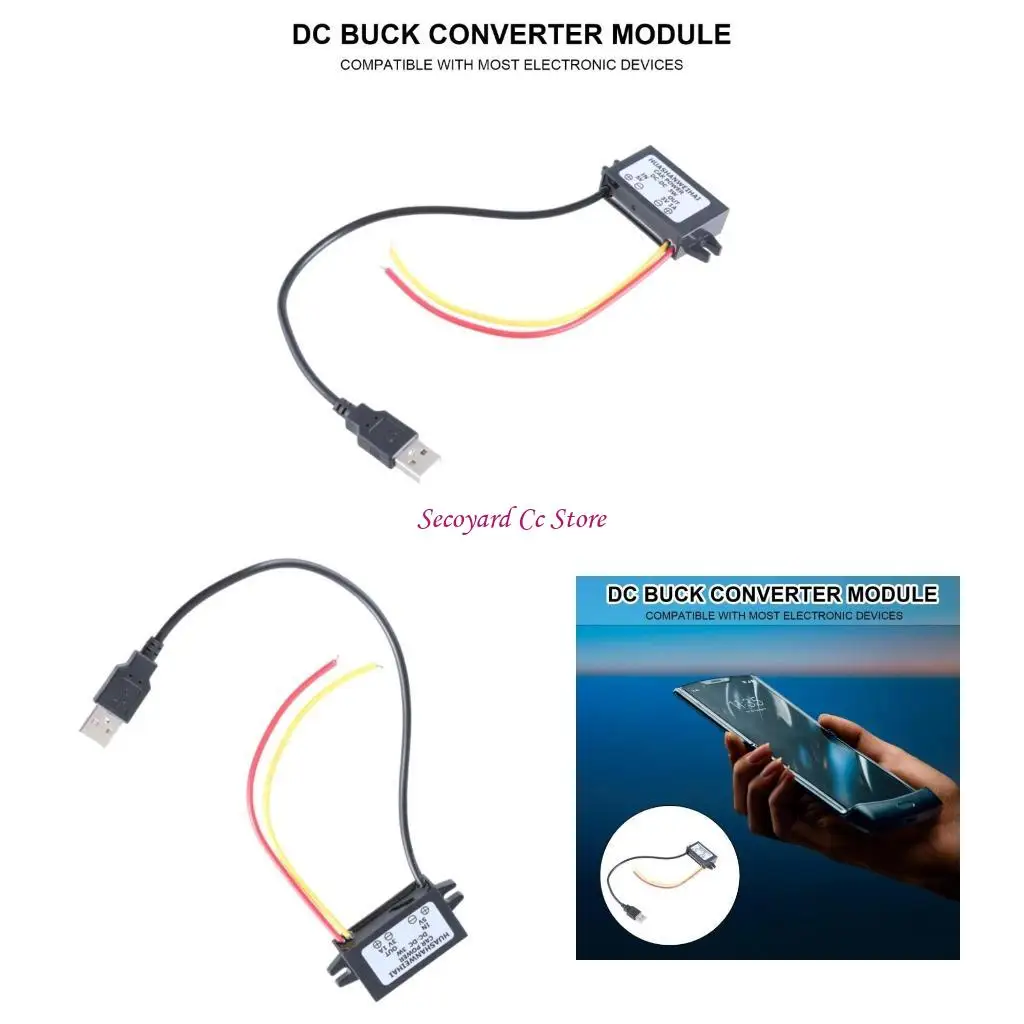 

N3UC CAR регулятор регулятора USB 5V2A в 3V1A преобразователей Универстать модуль мощности