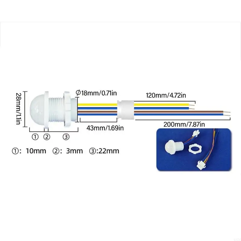 Energy Efficient Motions Detection Light Switches with Wide Voltages Ranges for Home