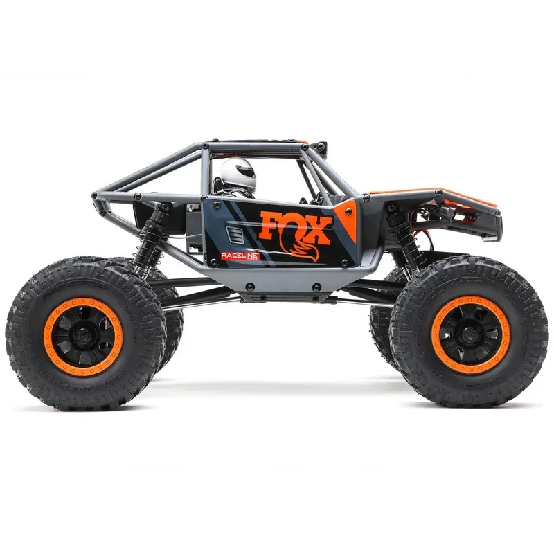 액시얼 뉴 V2 리틀 고트 1/18 시뮬레이션 스케일 클라이밍 카 Utb18 Capra 4wd 무제한 트레일 금속 변속기 플레이 가능