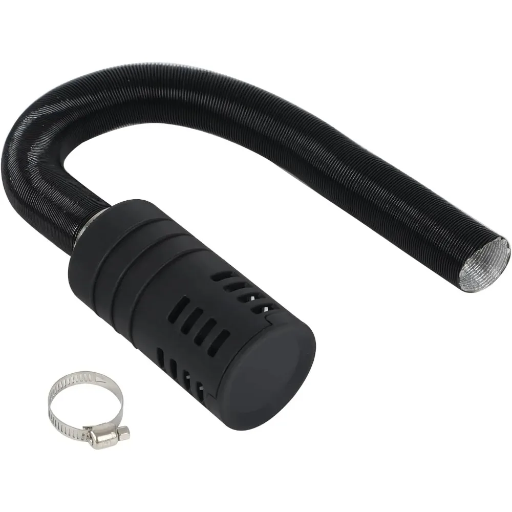

25mm Diesel Heater Intake Pipe Hose with Air Filter & Clamp Connector for Parking Heater 2KW 5KW Compatible with Most Chinese