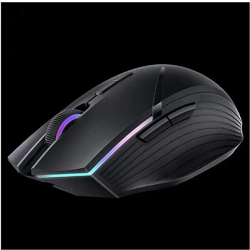 HUA WEI Mouse wireless ricaricabile GT Bluetooth Gamer Mouse da gioco Computer ergonomico Mause con retroilluminazione Mouse RGBUSB2.0 2.4G