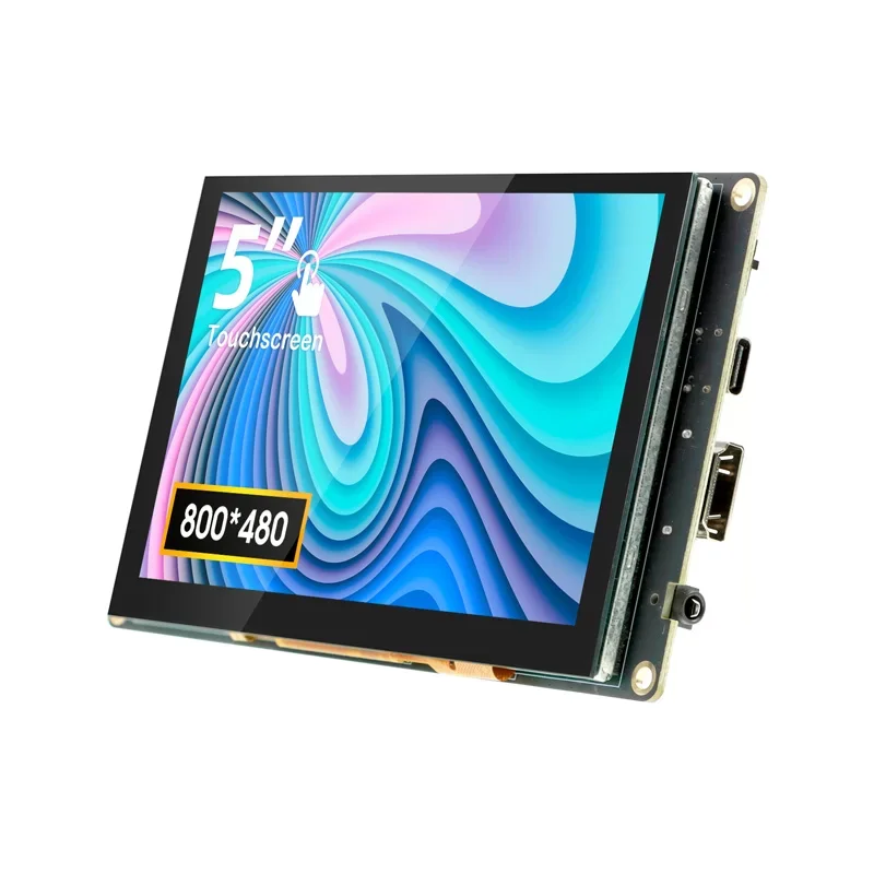 Elecrow-pantalla Compatible con HDMI de 5,0 pulgadas para Raspberry Pi 800x480, TFT-LCD, Compatible con RPI 3/3B +/4B/5,Jetson Nano ,Beaglebone