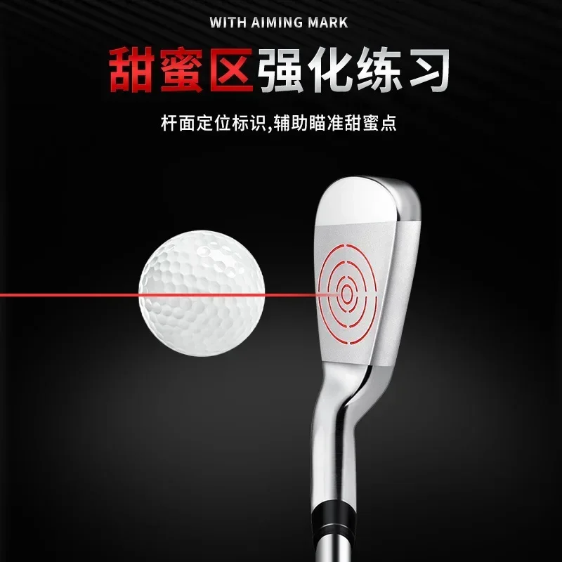 pgm-nouvel-equipement-d'entrainement-au-swing-de-golf-fer-n°7-a-petite-tete-pour-ameliorer-le-point-de-contact