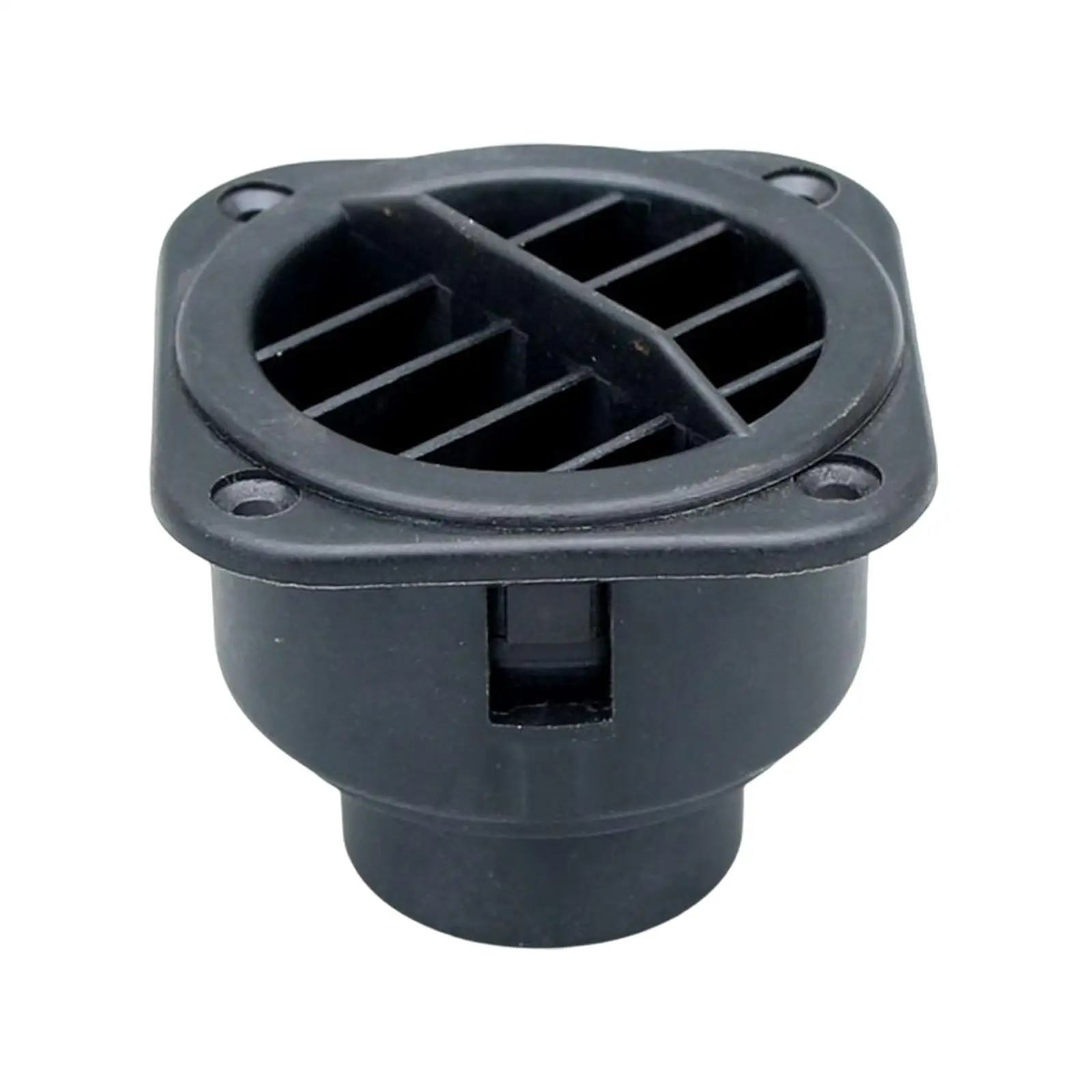 Piezas de repuesto universales de rejilla de salida de ventilación de aire caliente de 42 mm, color negro para automóvil