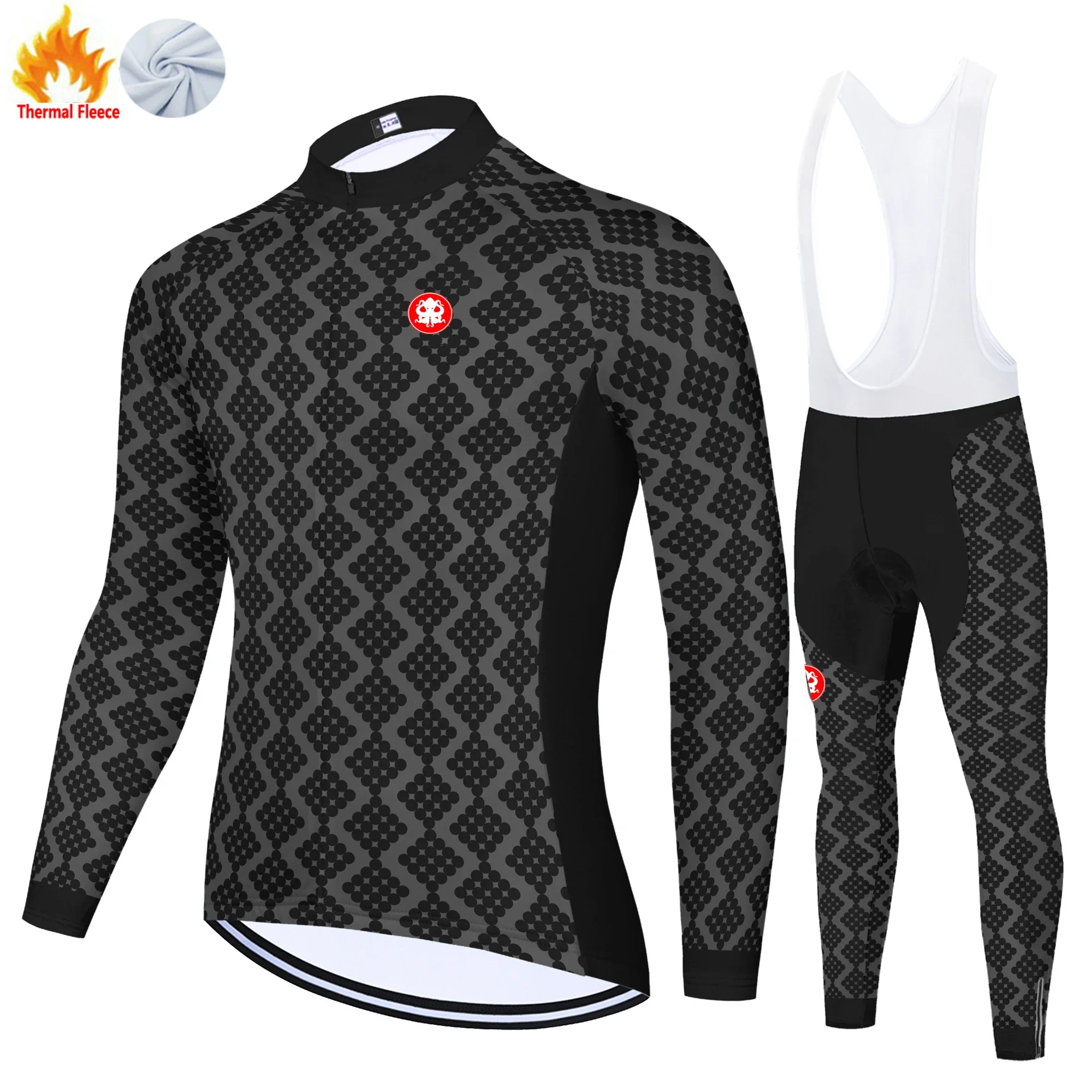 

Зимний флисовый велосипедный трикотаж KRAKEN OCTOPUS ropa ciclismo hombre fietskleding heren koszulka rowerowa meska tenue velo homme