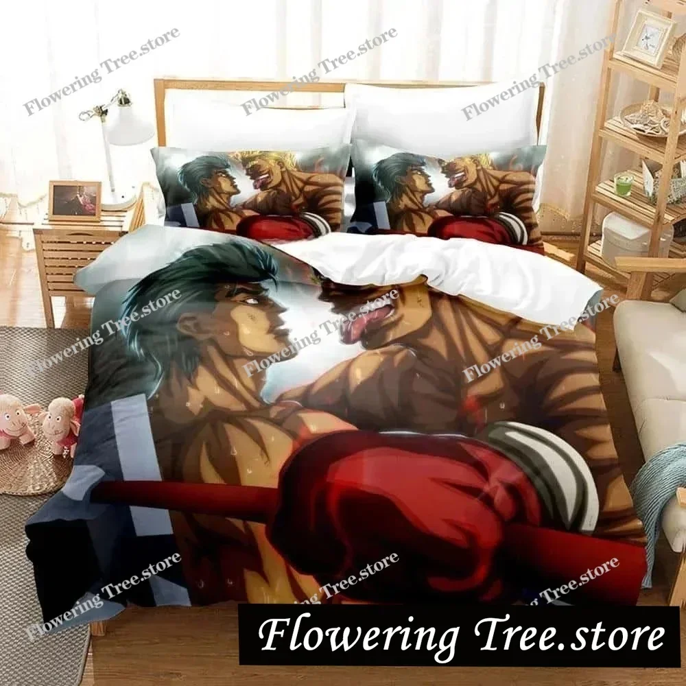 

Fashion 3D Printing Anime Hajime No Ippo Bedding Set Single Twin Full Queen King Size Bed Set Adult Kid Bedroom Duvet cover Sets