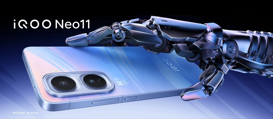 China Version iQOO Neo 11 6.82” AMOLED Scree Snapdragon 8 Elite 100W 7500mAh Battery 50MP+16MP Camera With Multilingual NFC