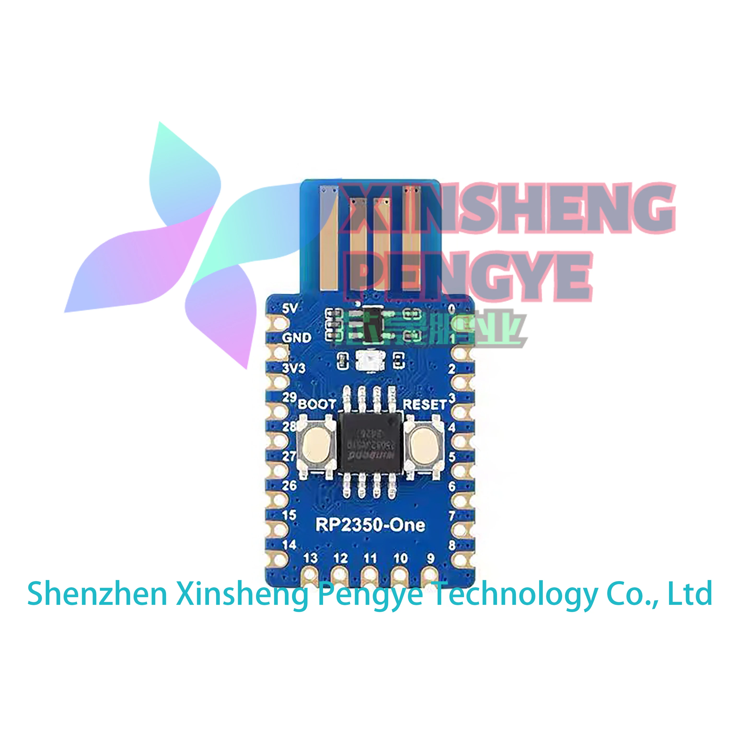 10 قطعة/الوحدة RP2350-One مجلس التنمية بيثون 4 ميجابايت فلاش نوع-A نسخة سهلة التكامل MCU مجلس التنمية في الأوراق المالية