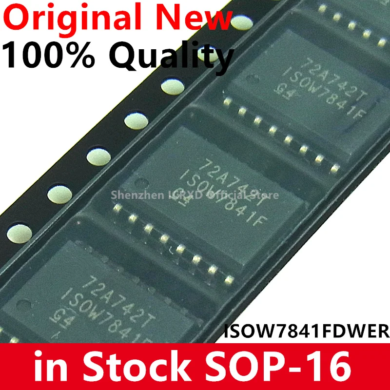 

1PCS 100% New Original ISOW7841FDWER ISOW7841F SOP16