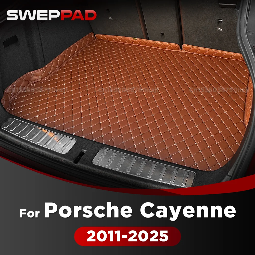 For Porsche Cayenne 2011-2025 24 23 22 21 20 19 18 17 16 15 14 13 12 Car Trunk Mat Cargo Liner Carpet Interior Accessories Cover