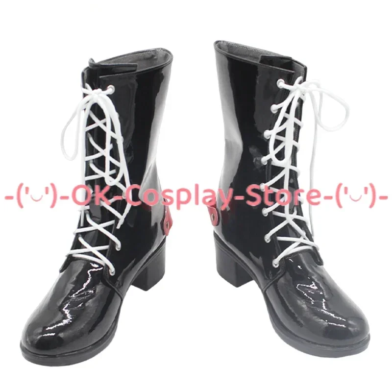 [Angepasst] Teto Cosplay Schuhe Anime Spiel Roleplay Kostüm Requisiten Halloween Karneval Urlaub Party PU Leder Stiefel