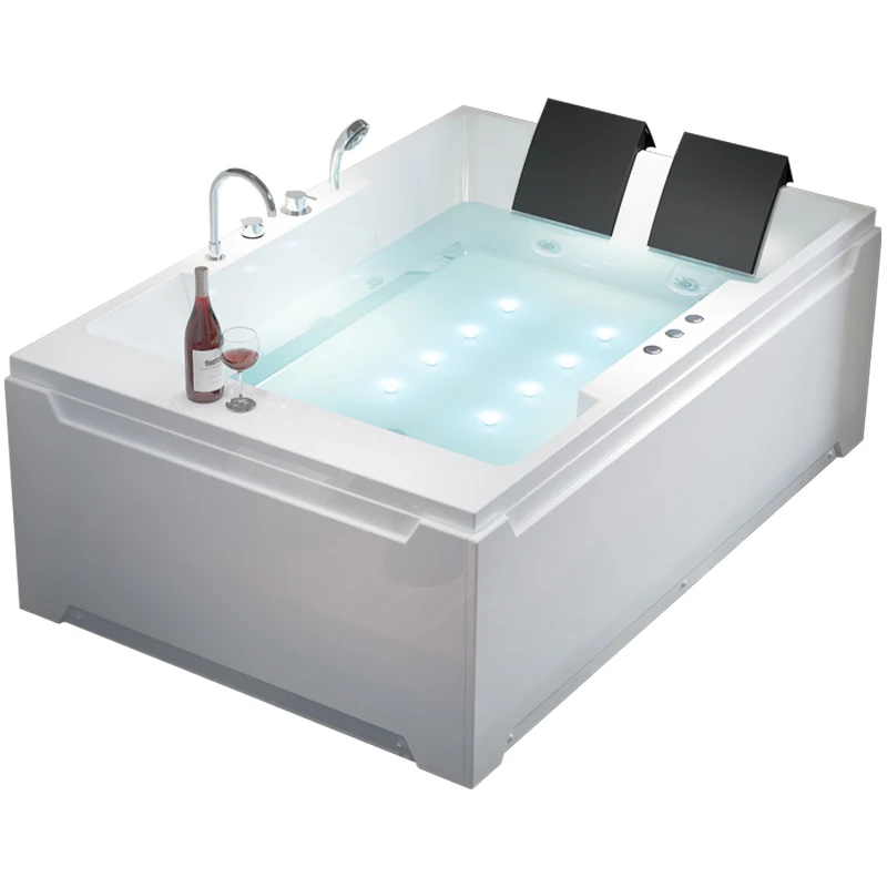 Bathtub home double acrylic style surf massage large bath