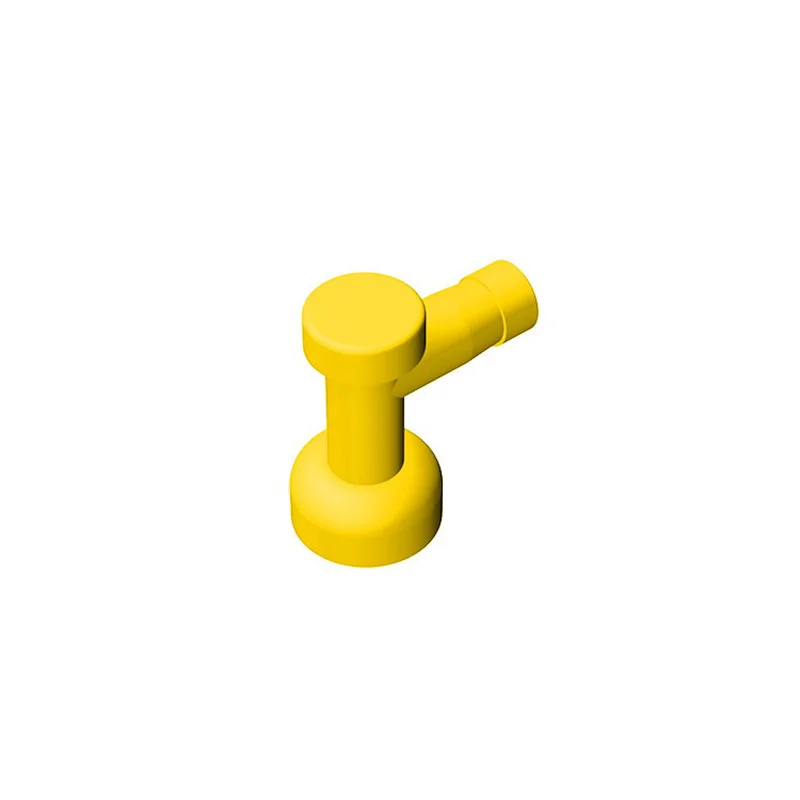50 Stück Puzzle-Teile 4599 Armatur 1x1 Bausteine mit Loch im Düsenende DIY Spielzeug Kindergeschenke Dropshipping – Detail 5