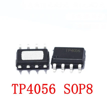 10pcs/lot TP4056 TP4056E ME4056 TC4056A 1A Linear Li-Ion Battery Charger IC SOP-8 In Stock