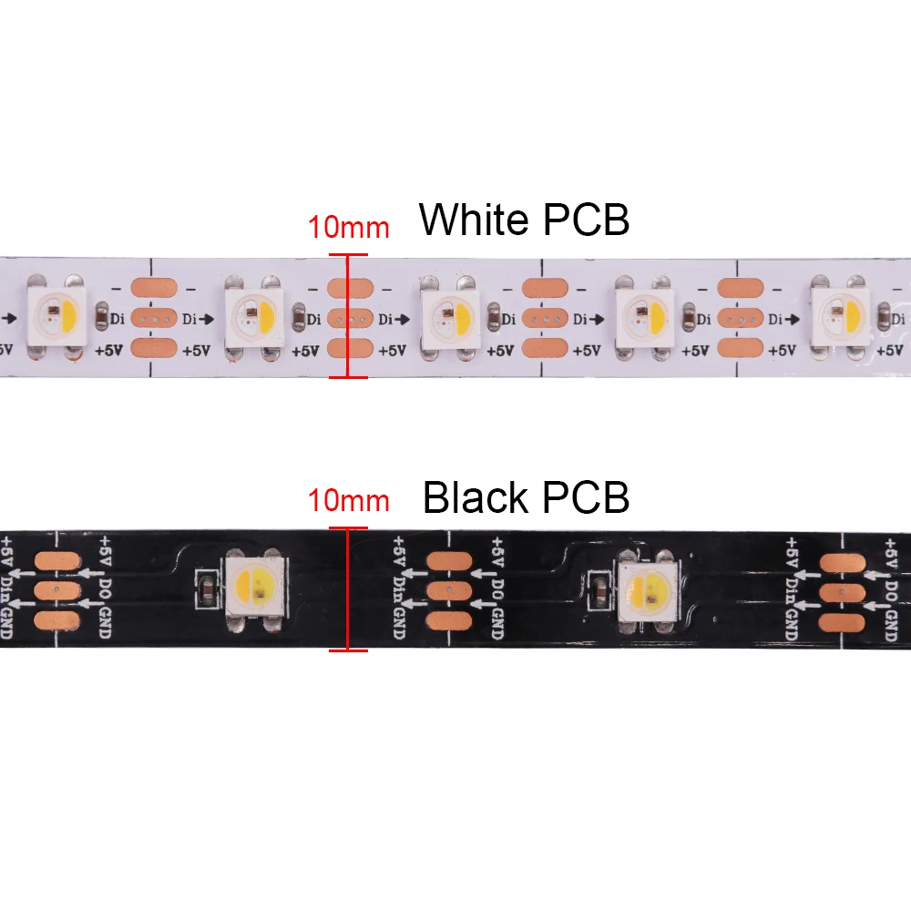DC5V 1M 5M SK6812 LED Strip Light RGB 5050 Led Strip Ribbon Flexible Addressable Digital LED Tape Waterproof IP21/65/67 Lights