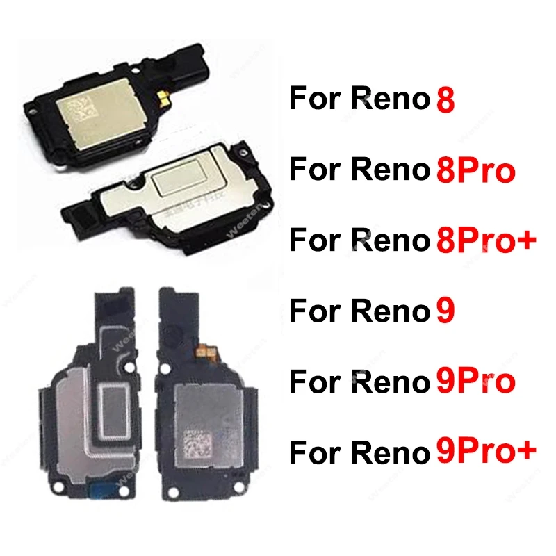 

For Oppo Reno 8 9 10 Pro Plus 8Z 8Lite 8Pro+ 9Pro+ 10Pro+ 5G Loud Speaker Buzzer Flex Cable Louder Speaker Buzzer Sound Parts