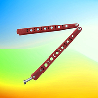 TheOne BM40 нож бабочка Trainer Wrinkle Red Paint Channel Stainless Steel Blade Handle Pocket EDC Tool Knife