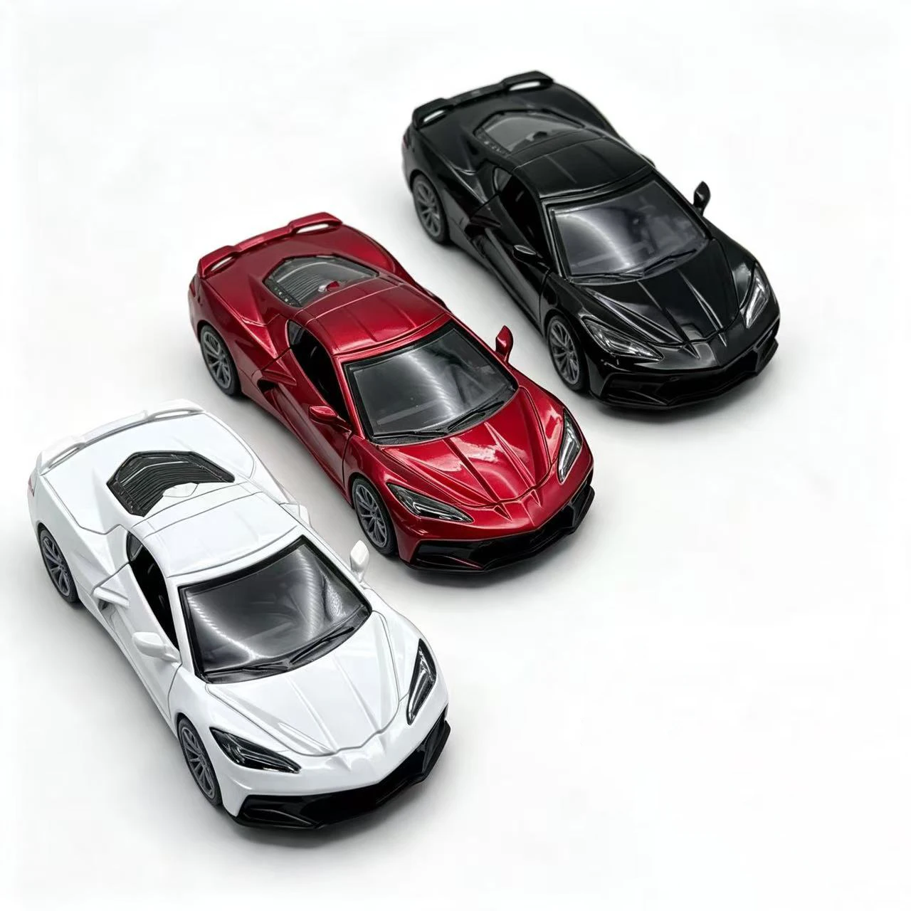 Scale Cast Simulation Alloy Toy Car Door Can Be Opened Pullback Drive Collectible Model Vehicle Toy for Kids - view 2