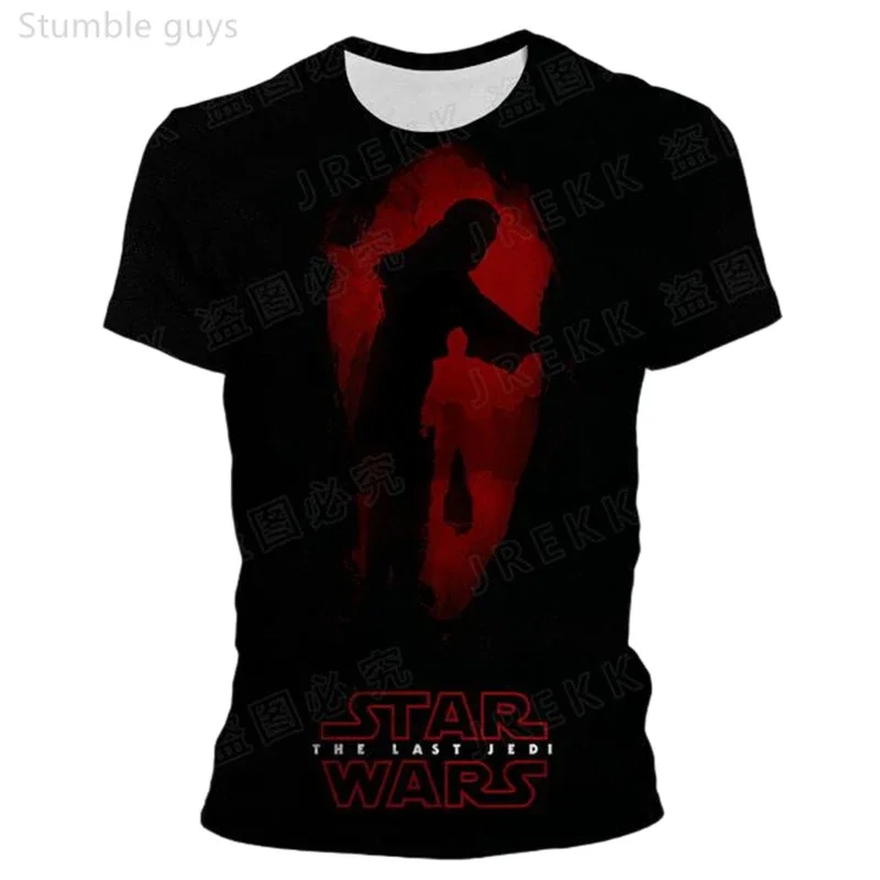 Camiseta de Star Wars para niños, camisetas informales con estampado de dibujos animados de Ahsoka Tano para niños