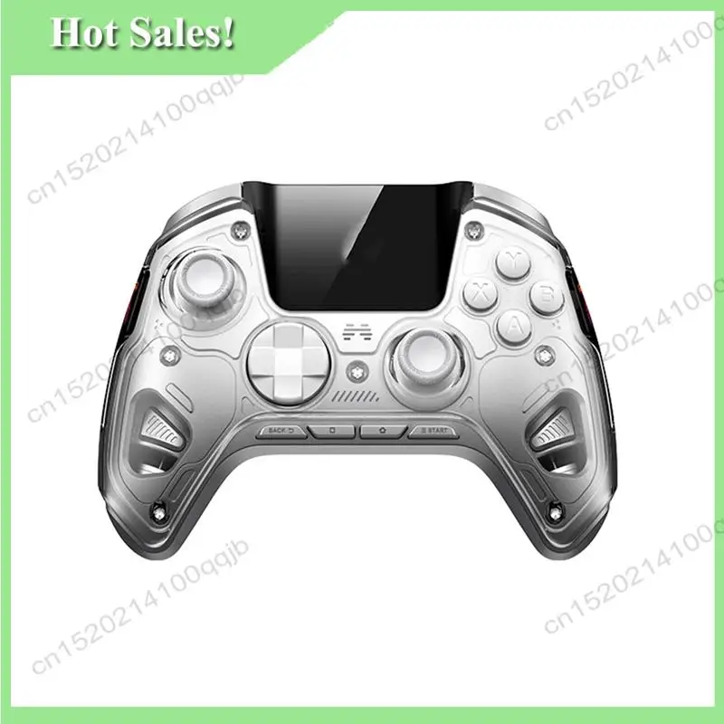 

-FDDT V2 Smart Wireless Gamepad Bluetooth Joystick Controller With 2-Inch Screen For /Switch/PC/Steam/Mobile Gaming
