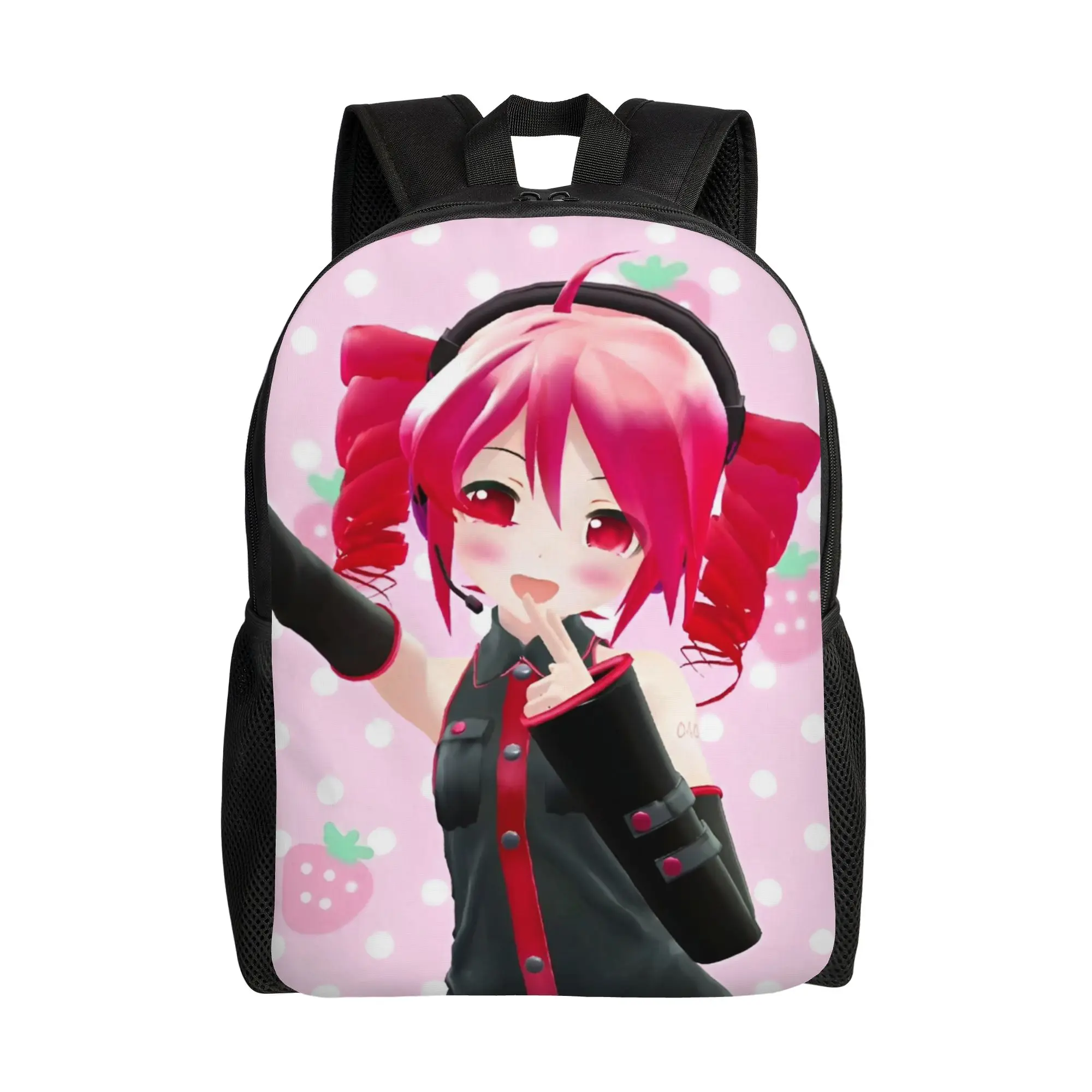 

Kasane Teto Girl Backpack for Men Women Casual Student Business Daypack Anime College Canvas Bags Outdoor