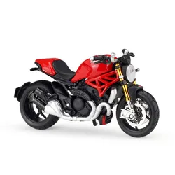 1:18 Maisto Monster1200S Hypermotard SP Racing Motorcycle Model Simulation Alloy Street Motorcycle Model  Kid Toy Gift