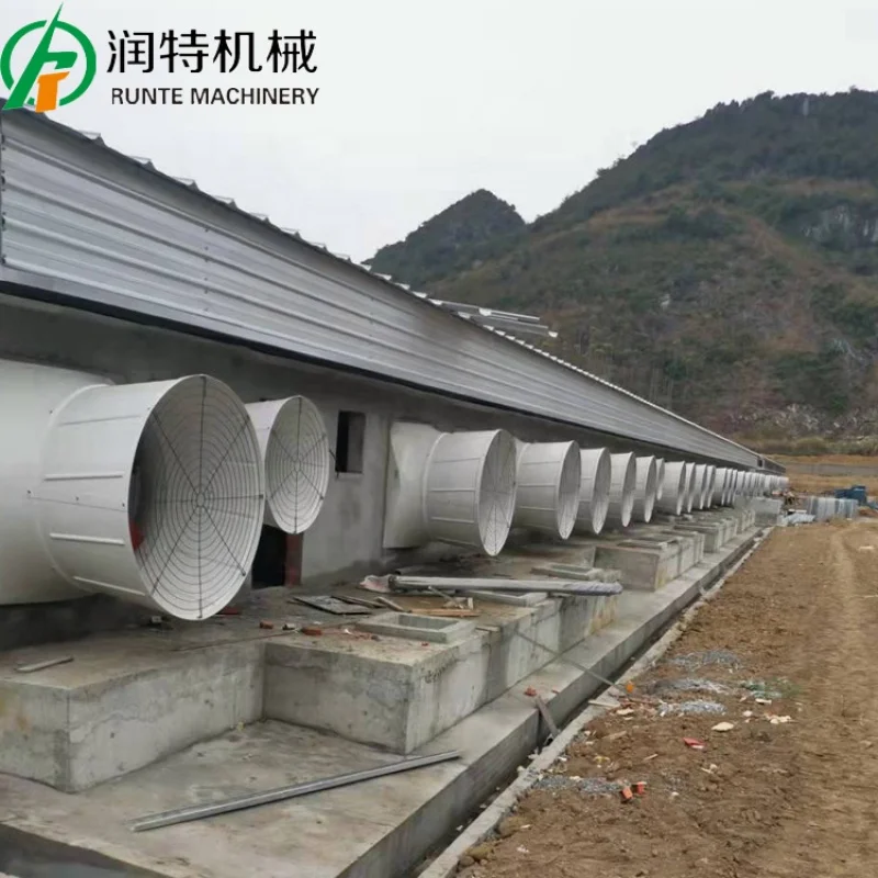 Ventilador cônico de fibra de vidro de 1630/55 polegadas de alta qualidade para fazenda de aves, exaustores industriais resistentes à corrosão