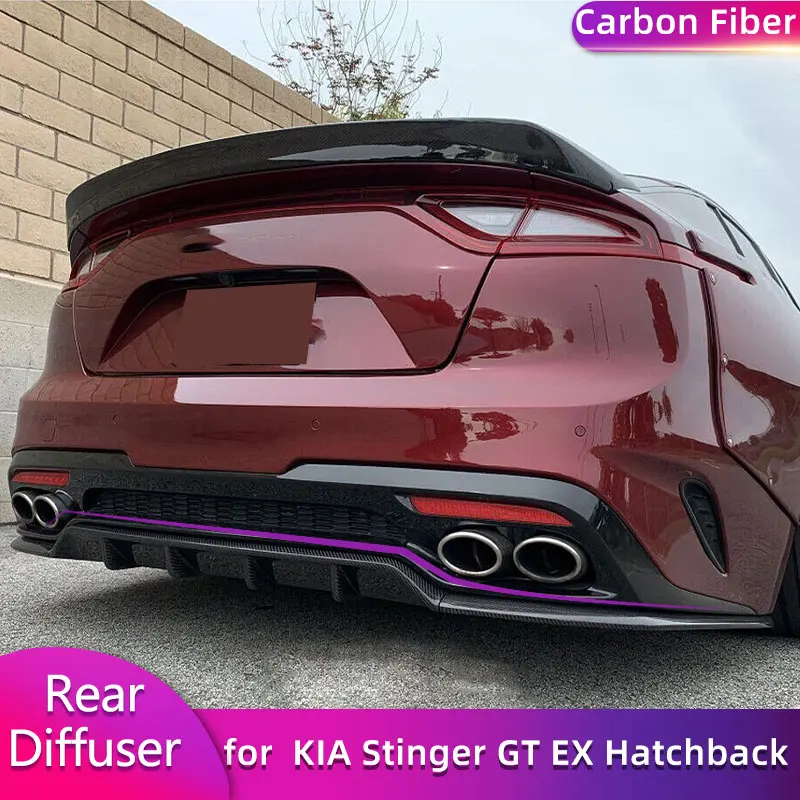 Kia Stinger Diffuser: The Ultimate Guide to Carbon Fiber Rear Bumper Lip for 2018–2022 Models