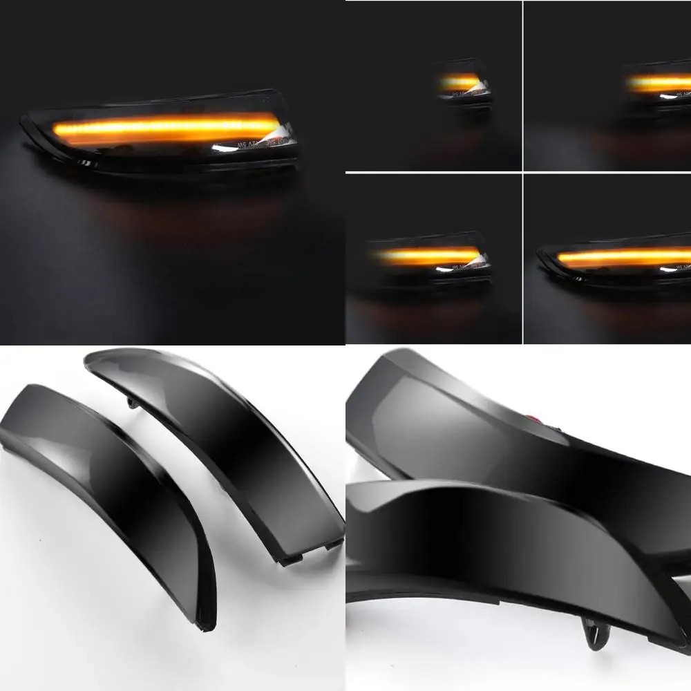 

Sequential LED Side Wing Rearview Mirror Lights with Turn Signal for Ford Fiesta MK7 2008-2017, B-Max 2012-2017