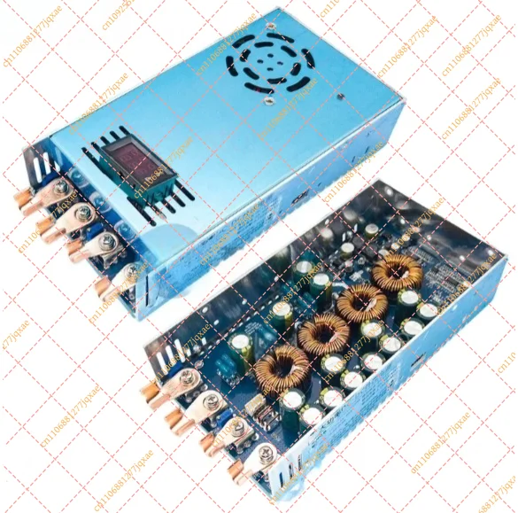 2000W 100A DC-DC Step Up Boost Converter 12-60V to 15-80V CC CV Power Supply with Voltmeter