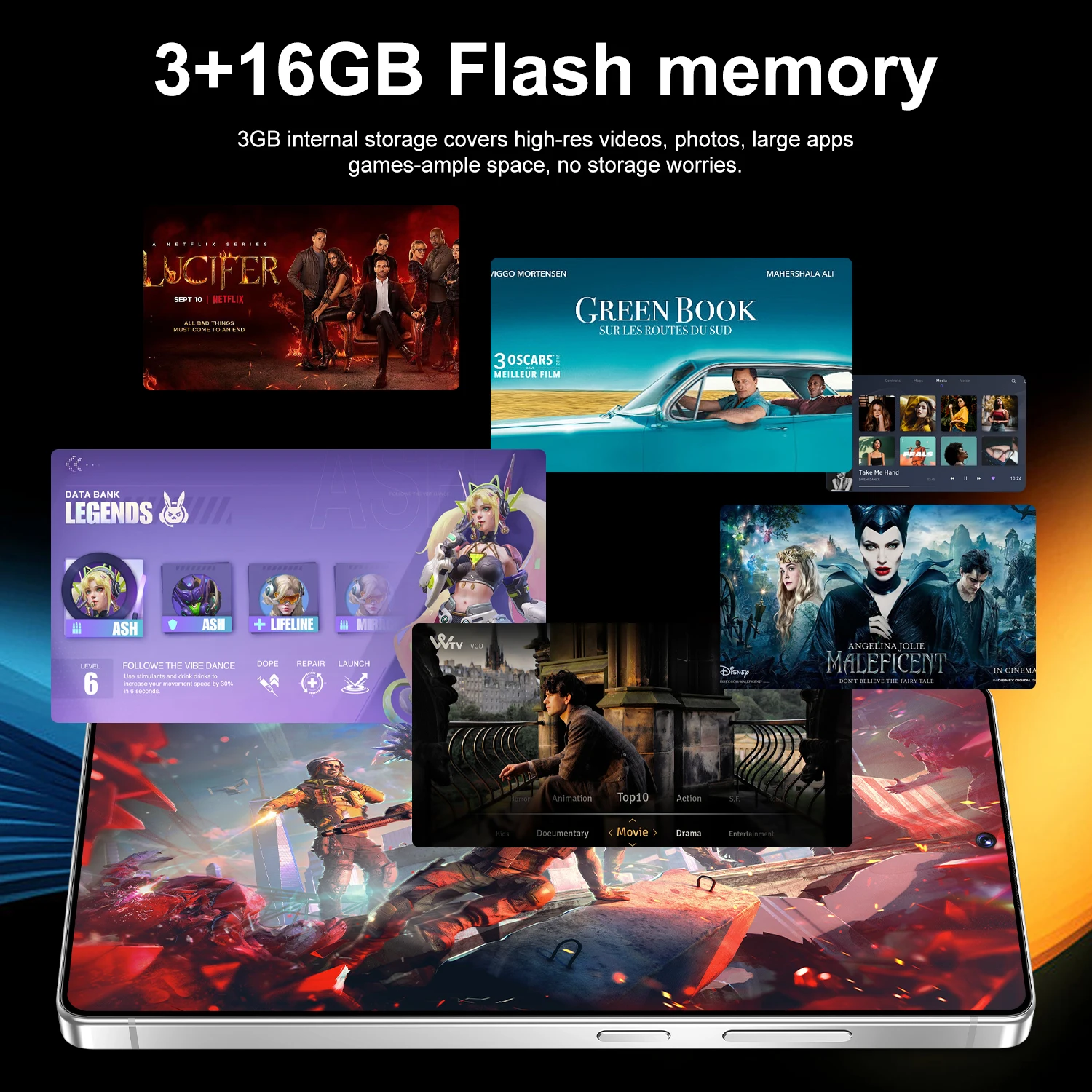 IVMI S 27 Ultra Unlocked Smartphone 6.9 Inch Android 10 3GB 16GB Dual SIM 4G Global Version Google Play Budget Mobile Cell Phone