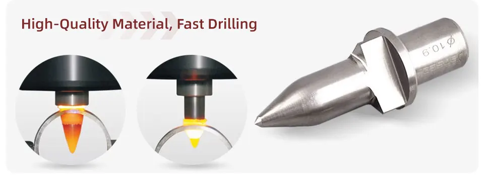 BB Thermal Friction Hot Melt Short Drill Bit Solid Carbide Hole Making Tool M3 M4 M5 M6 M8 M10