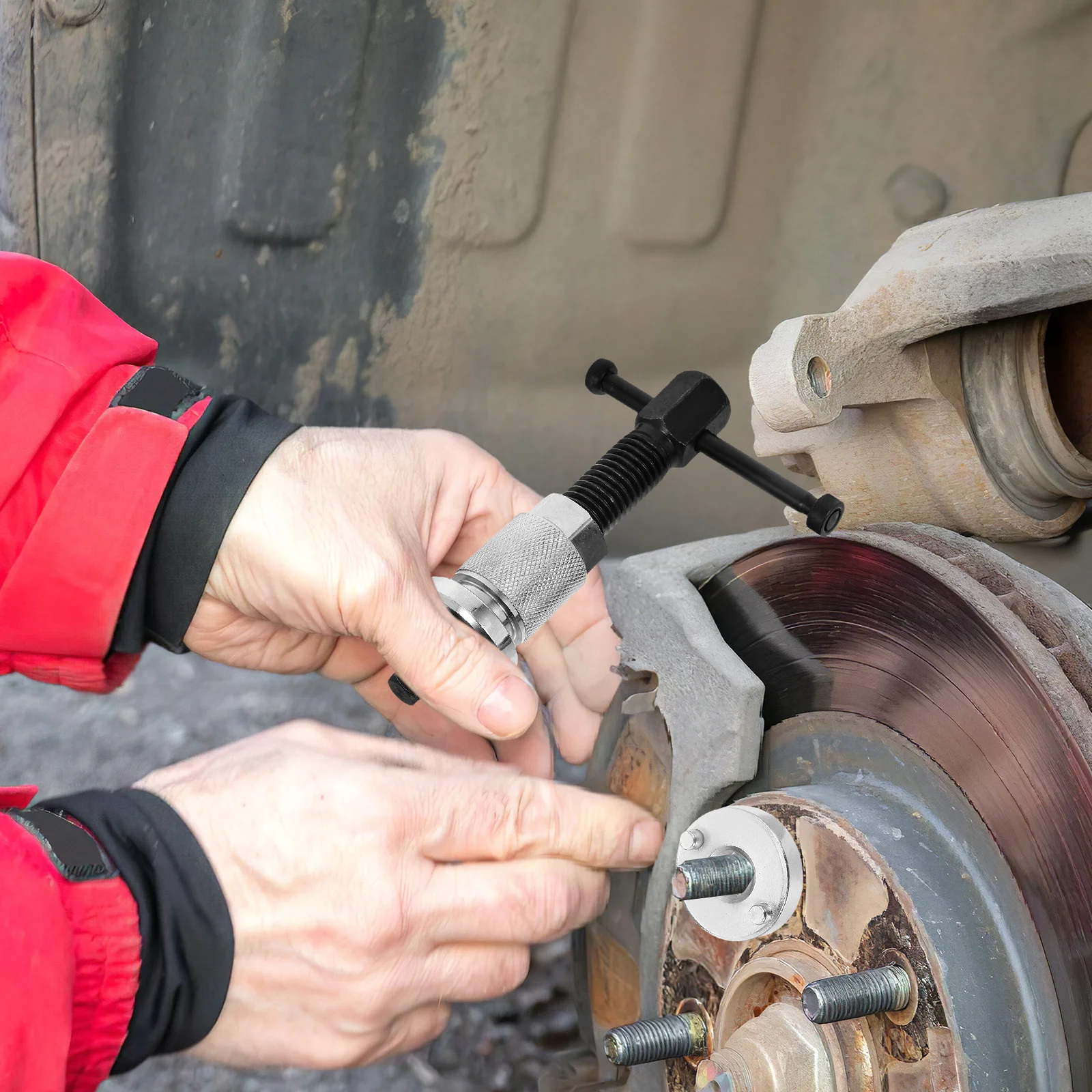 

1 set 1 Set Caliper Compression Tool Disc Brake Pad Spreader For Car Repair Piston Brake Caliper Tool Automotive Workshop Tools