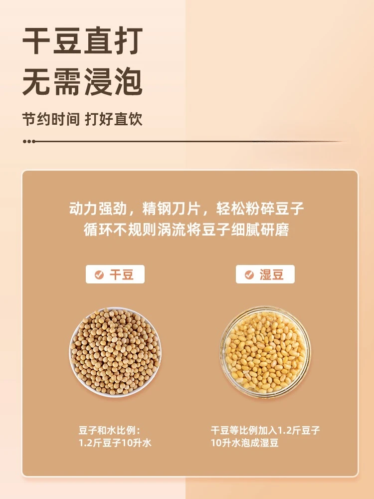 Soybean Milk Machine Commercial Soybean Residue Separation Fully Automatic Integrated Heating Breakfast Shop Special