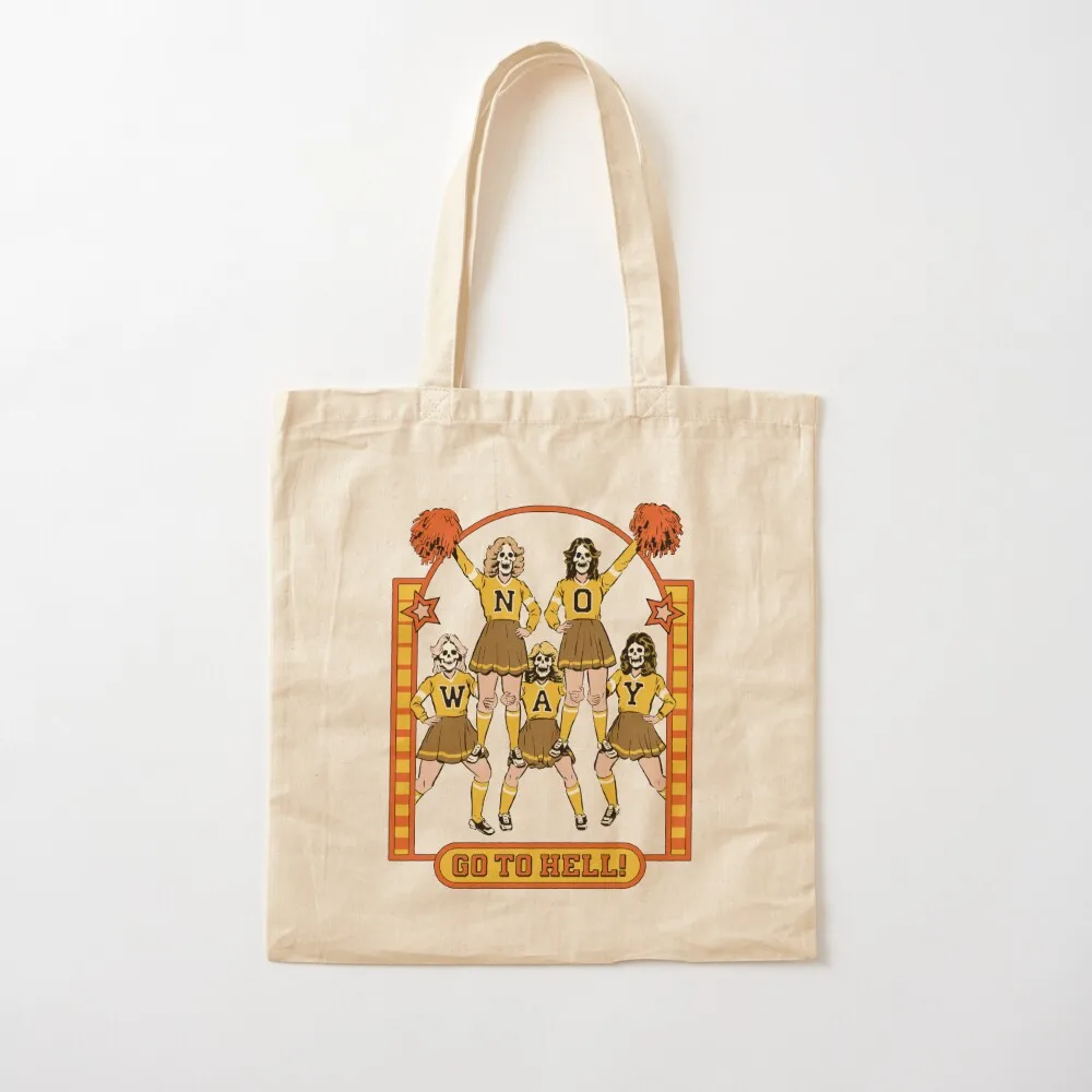 Go to Hell! Tote Bag Lady bag bags woman 2025 Shopper bag university shopper