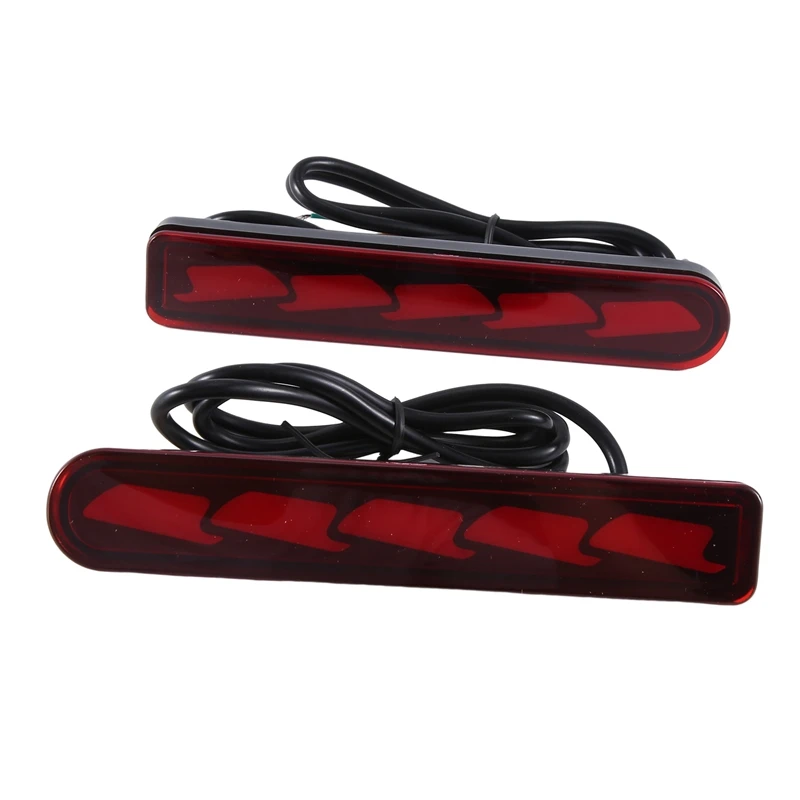 

Rear Bumper Light For Toyota FJ Cruiser 2007-2017 US Version Reflector Turn Signal Light Stop Brake Lamp Red