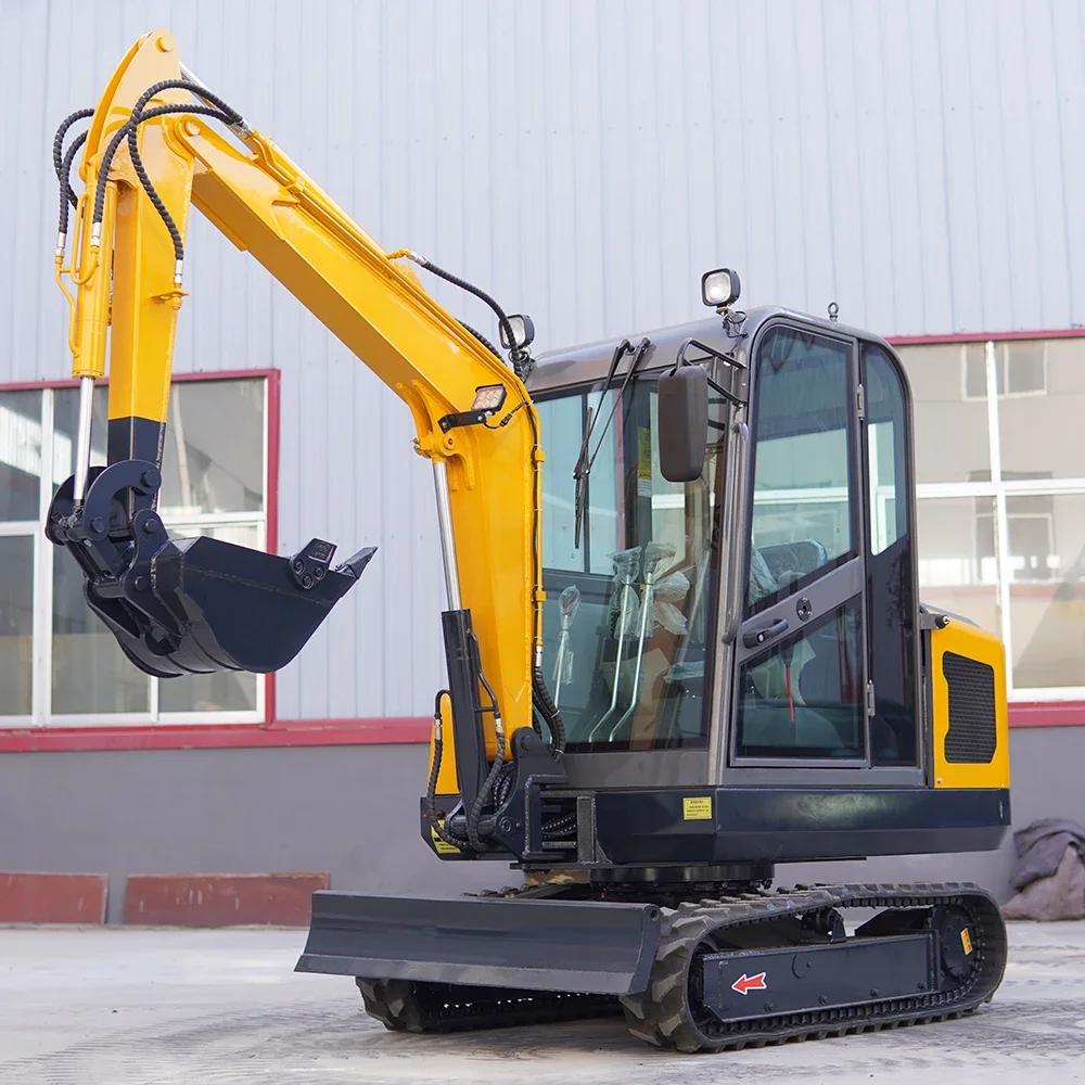 0.8Ton 미니 굴삭기 1 톤 2 톤 Kubota 엔진 파는 굴삭기 미니 Pelle 중국 소형 굴삭기