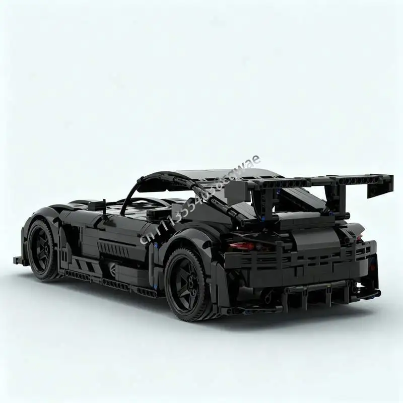 1774PCS High Performance Track Racing Car MOC Sports Vehicle Building Blocks Model Custom Puzzle Assembly Educational Toy Gift