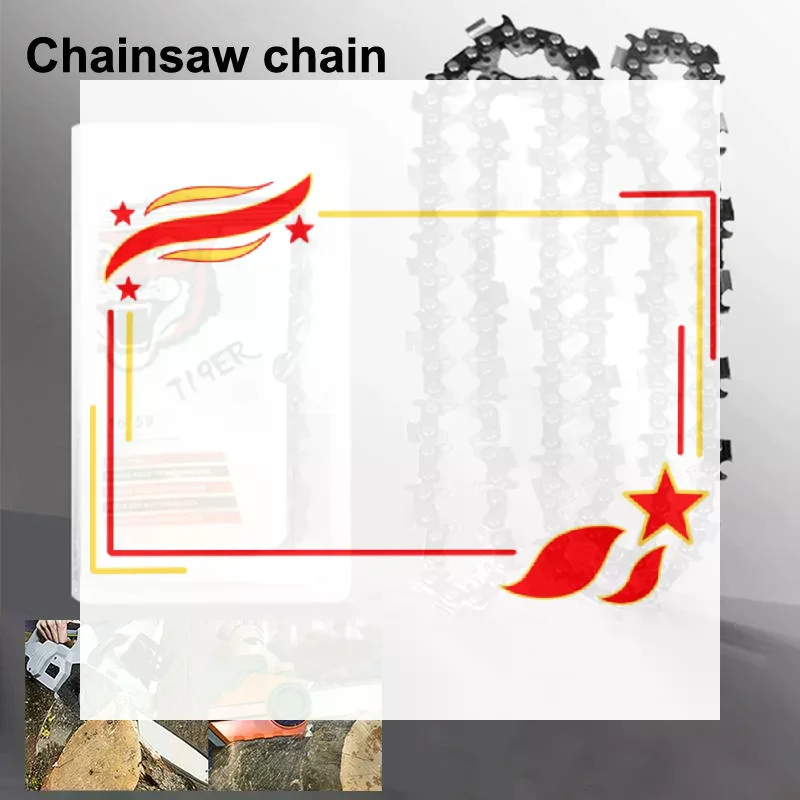 12/16/18/20/22/24 Inch Saw Chainsaw Chain Wear-resistant Chainsaw Blade High Hardness Drive Right Angle Chainsaw